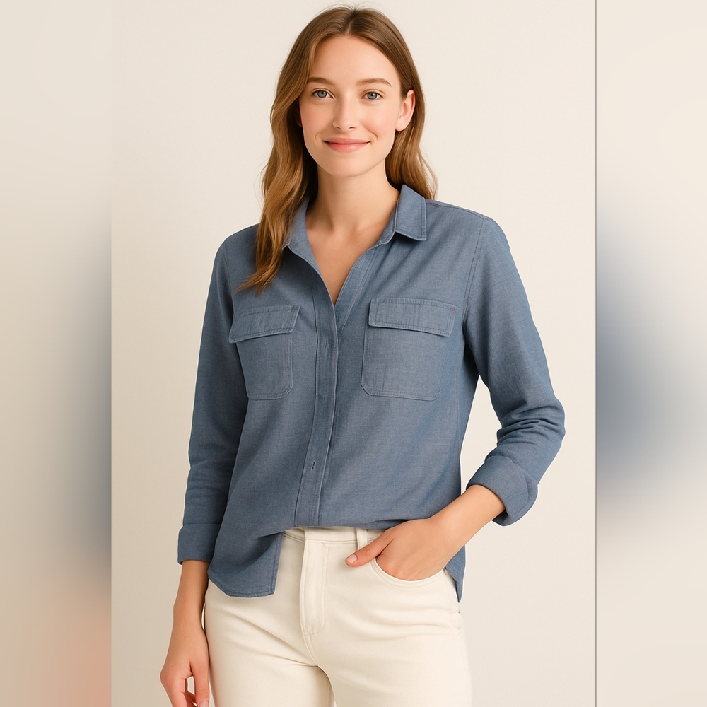 Patagonia Women's Organic Cotton Shirt -  Size 8 (M)